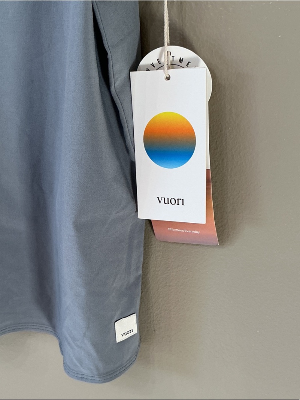 Vuori Slate Gray V-Neck Camisole - Picture 3 of 5